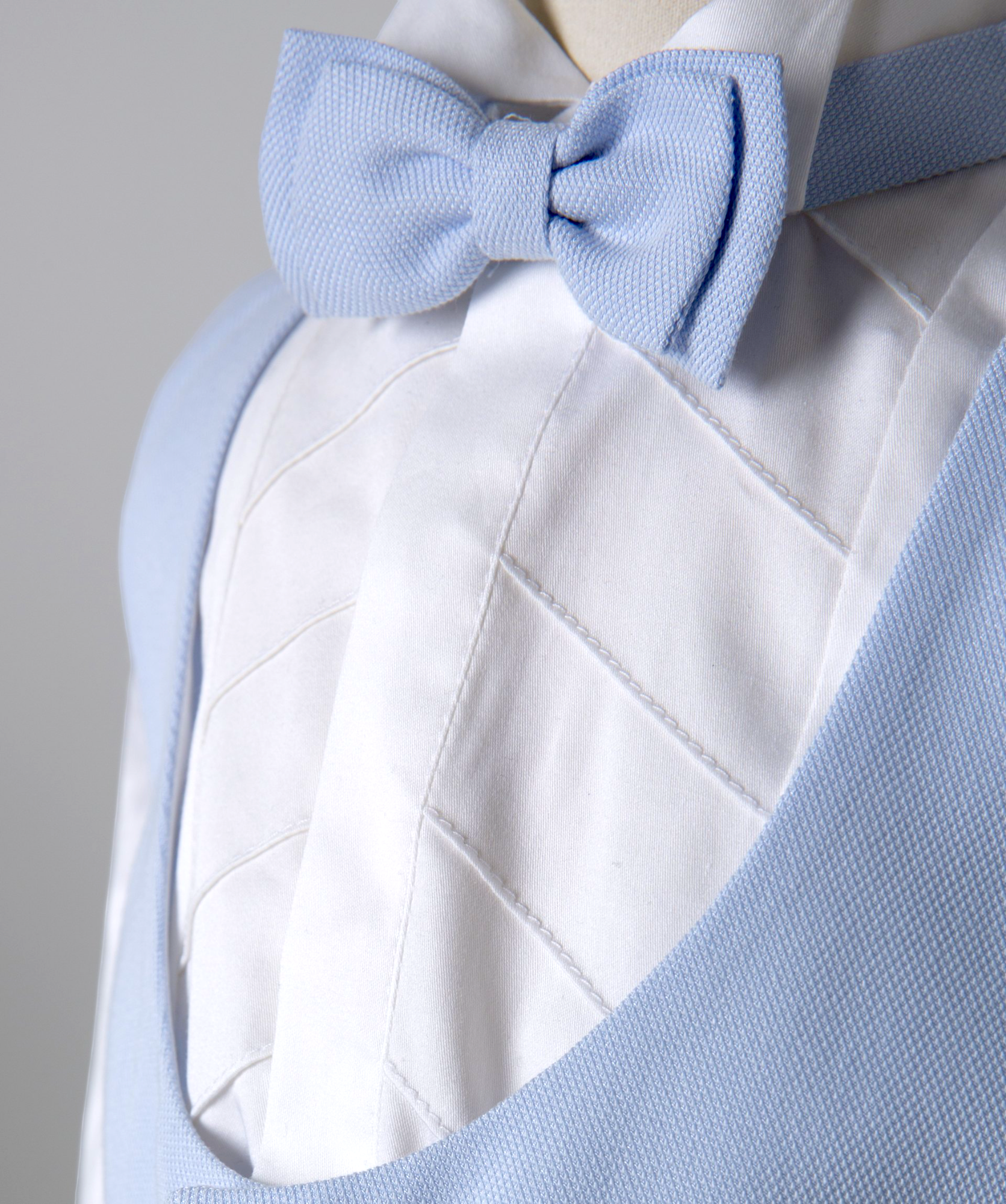 05041-1 HANDMADE BOYS TUXEDO 4PCS SET "TENCEL SPECIAL FABRIC"