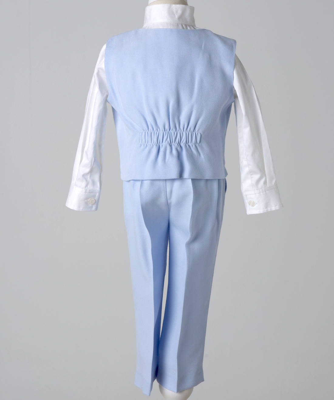 05041-1 HANDMADE BOYS TUXEDO 4PCS SET "TENCEL SPECIAL FABRIC"