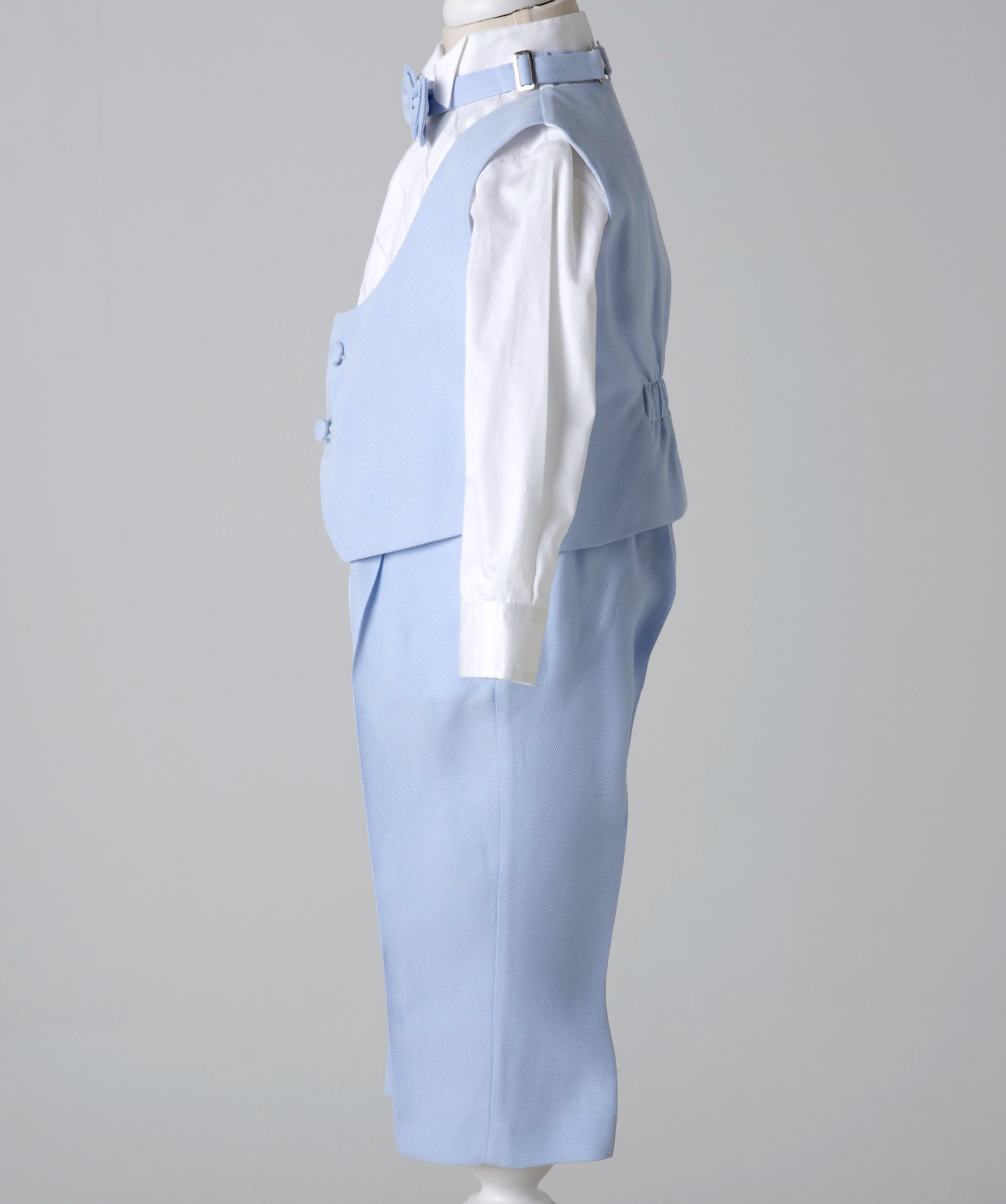05041-1 HANDMADE BOYS TUXEDO 4PCS SET "TENCEL SPECIAL FABRIC"