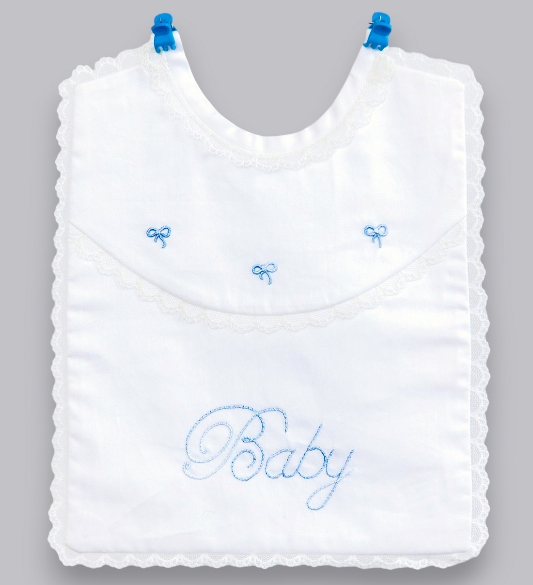 12003-M HANDMADE HANDMADE EMBROIDERY BABY BIB