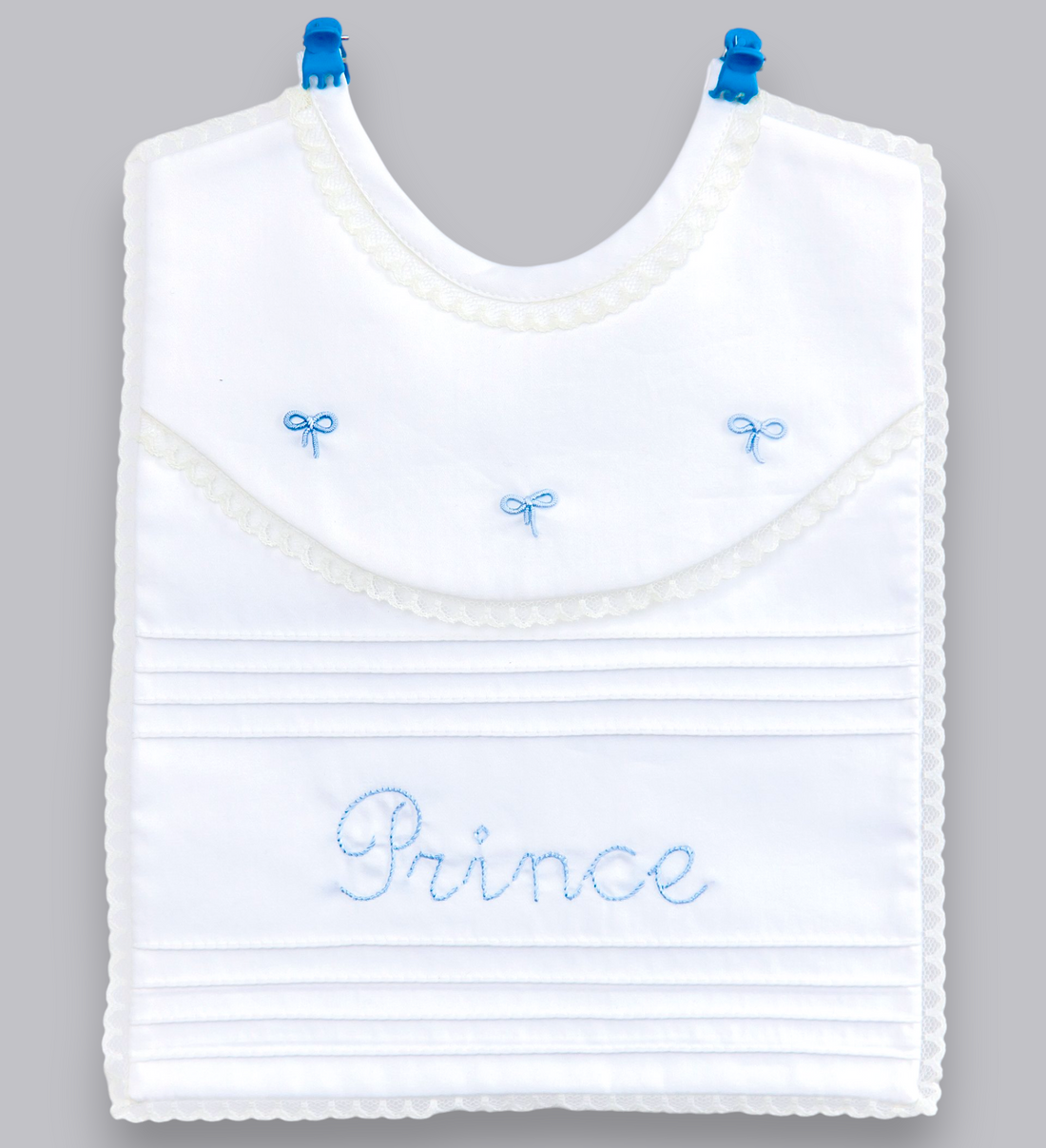 12005-M HANDMADE HANDMADE EMBROIDERY BABY BIB