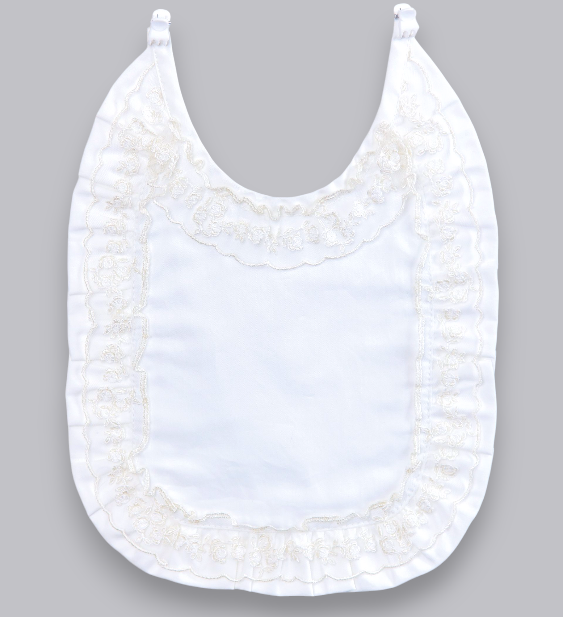 12001 HANDMADE HANDMADE EMBROIDERY BABY BIB