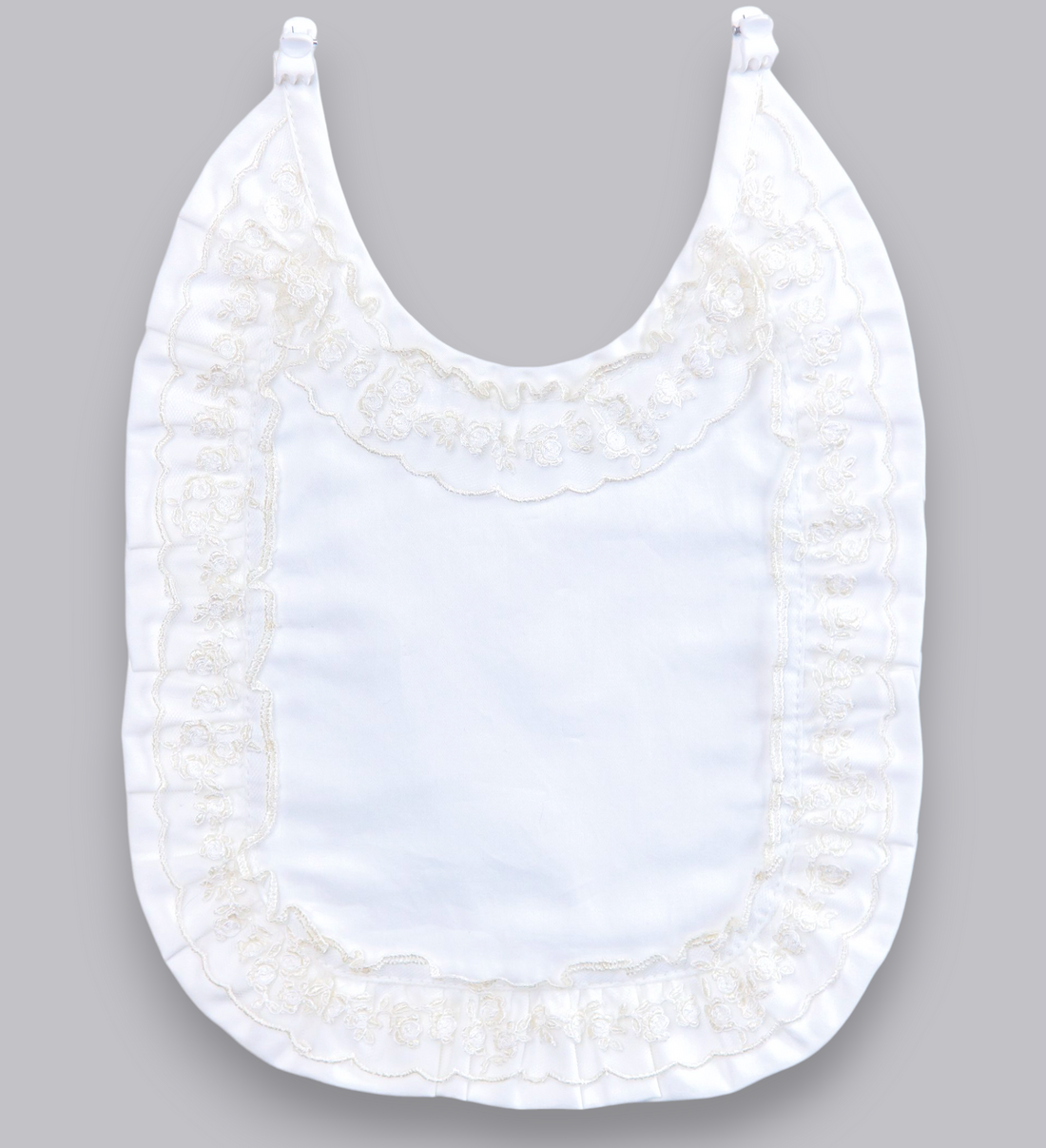 12001 HANDMADE HANDMADE EMBROIDERY BABY BIB