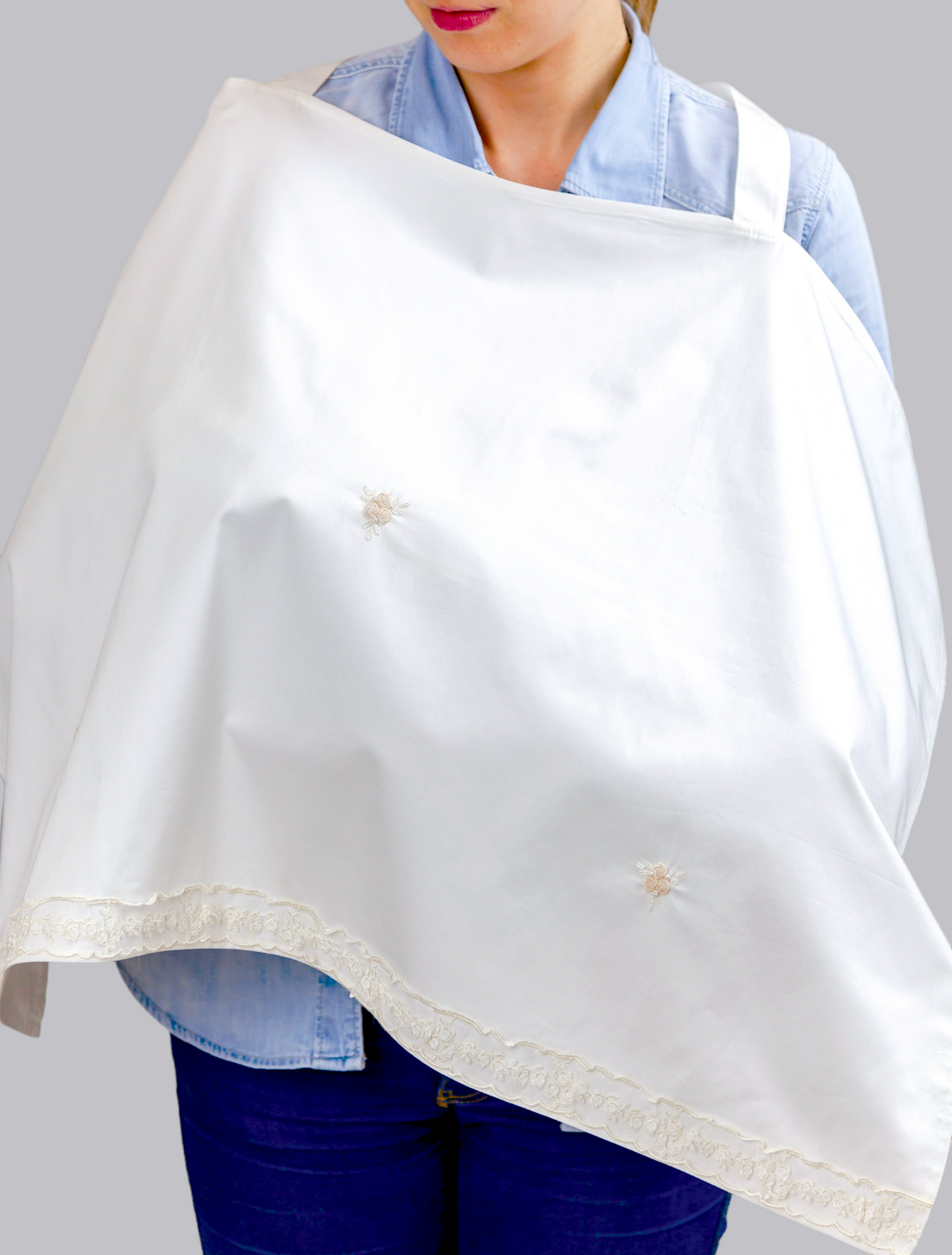 13012 HANDMADE EMBROIDERY BREASTFEEDING COVER