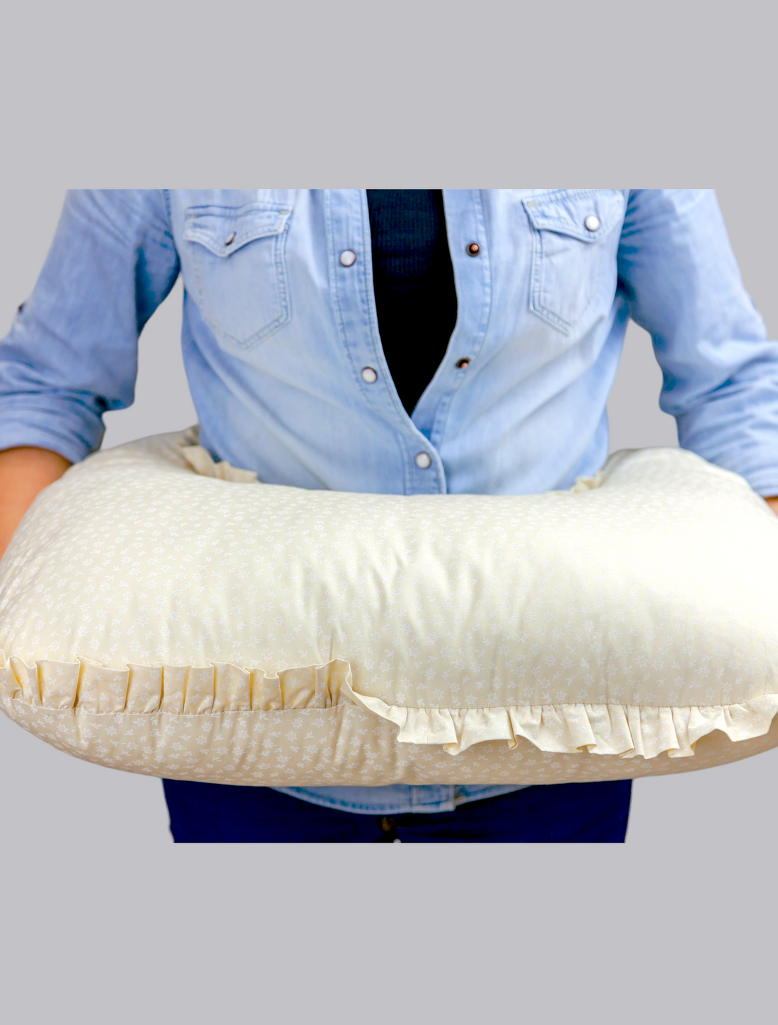 14005 HANDMADE EMBROIDERY BREASTFEEDING PILLOW