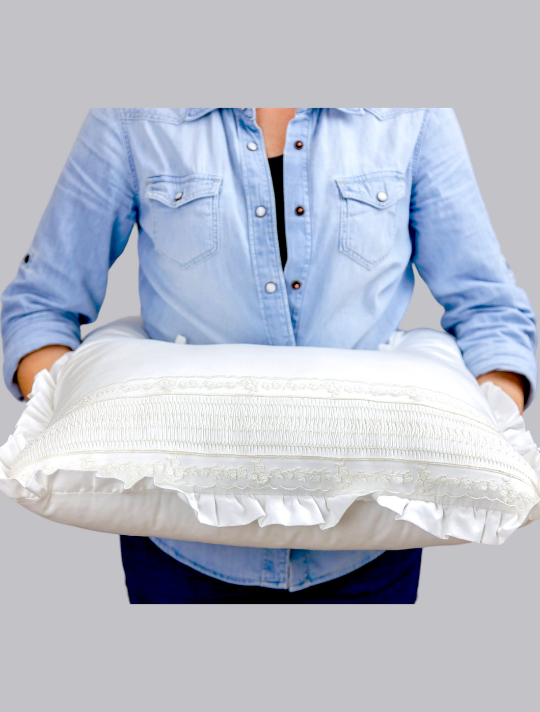 14009 HANDMADE EMBROIDERY BREASTFEEDING PILLOW