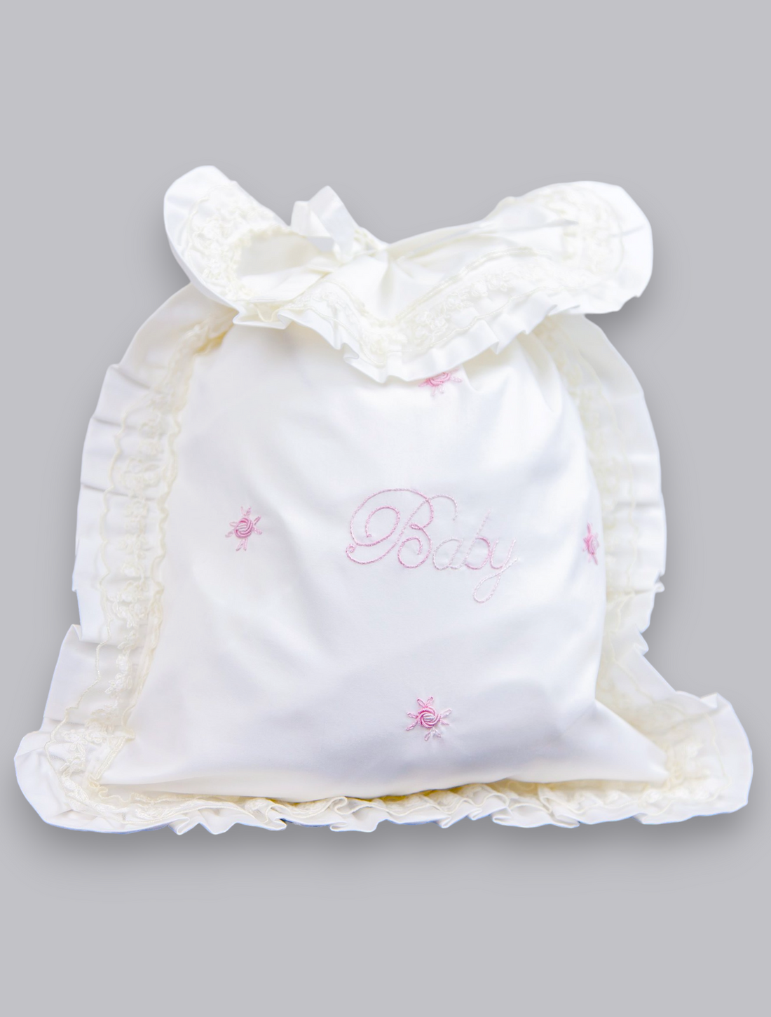 15012 HANDMADE EMBROIDERY BABY DIRT BAG