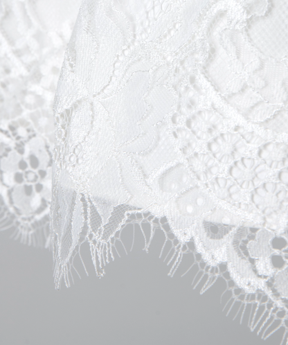 04024 LACE COVERD HANDMADE BABY GIRL DRESS